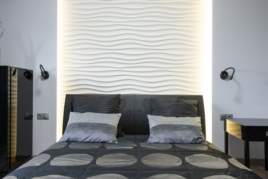 Bedside Sconce with a durable everyday finish — home · Bedrooms