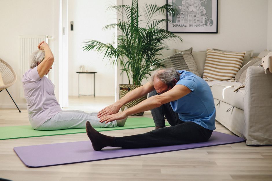 Gentle Stretch after a late night after a late night — wellness · Relaxation