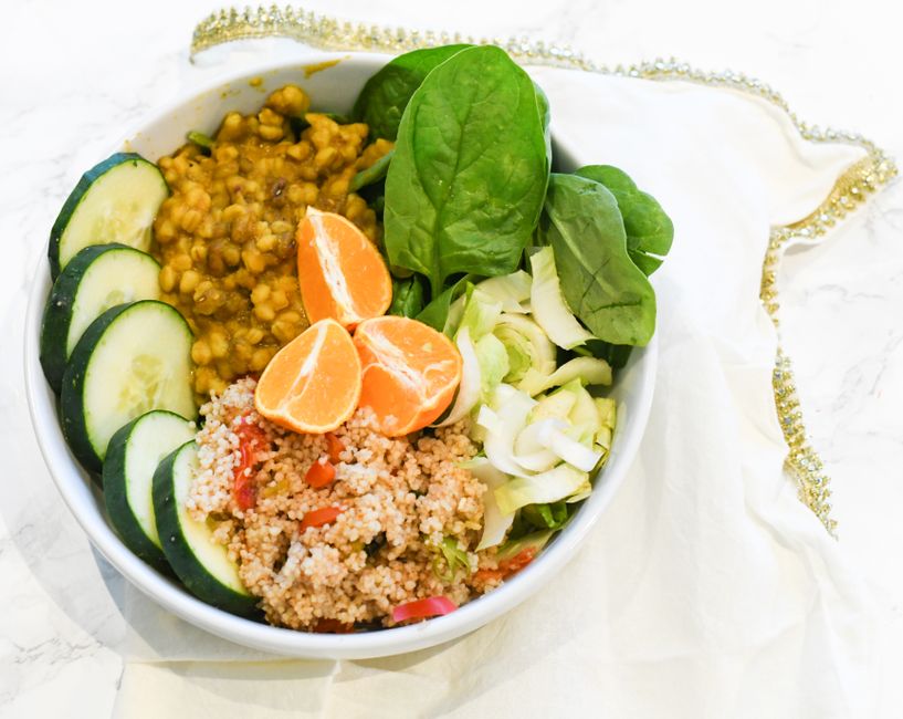 Lemon Couscous Box for a workday lunchbox — food · Lunch Ideas