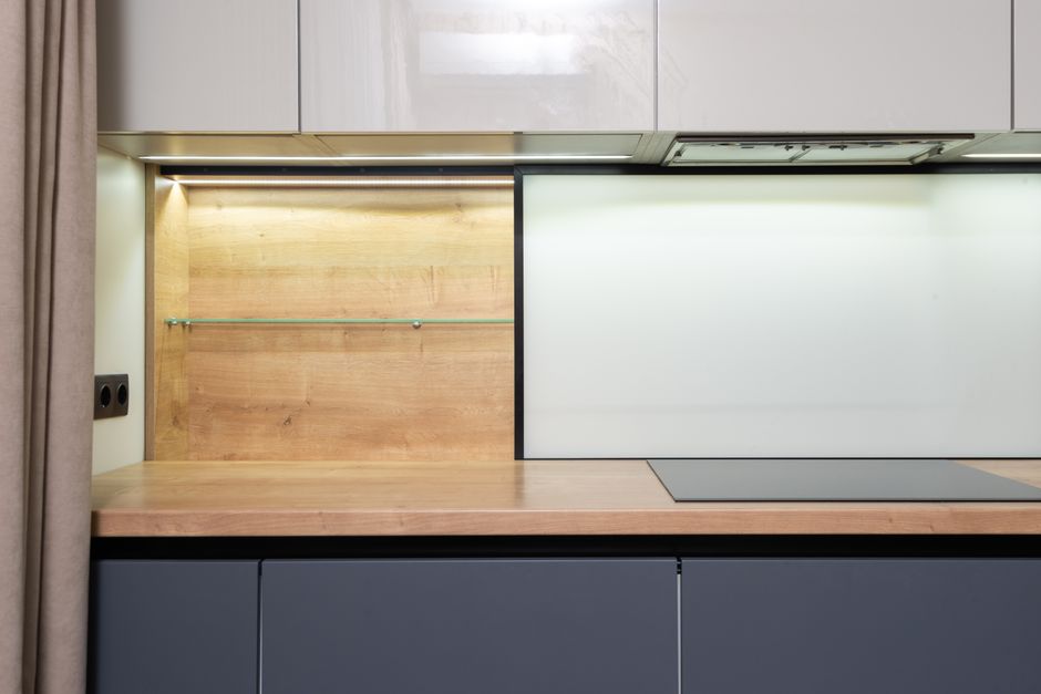 Mixed-Material Kitchen with a quiet hotel-like touch — home · Interior Design