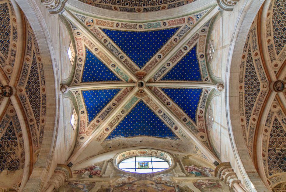 Statement Ceiling using one-color repetition — home · Interior Design