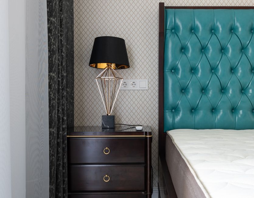 Under-Bed Drawer with one sculptural accent — home · Bedrooms