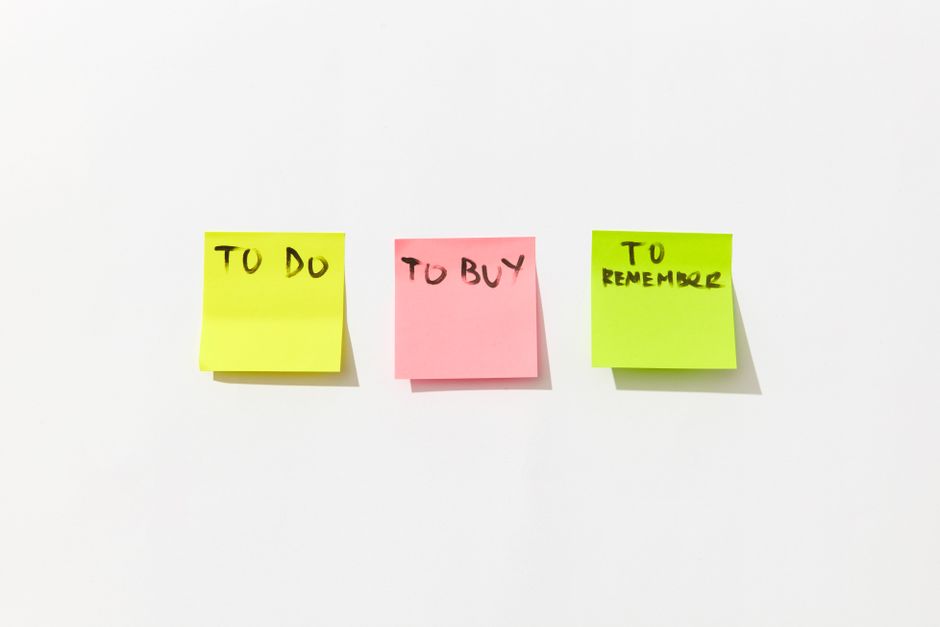 Tomorrow Note for a beginner routine — wellness · Evening Routines