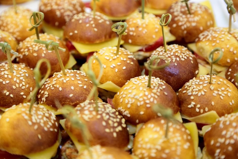 Mini Sandwich Platter — brunch buffet build with a guest-friendly serving order — food · Food & Hosting