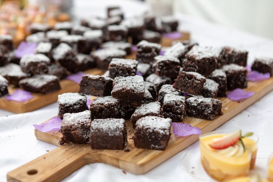 Dessert-For-Two Board around a meaningful toast — celebrations · Valentine's Day