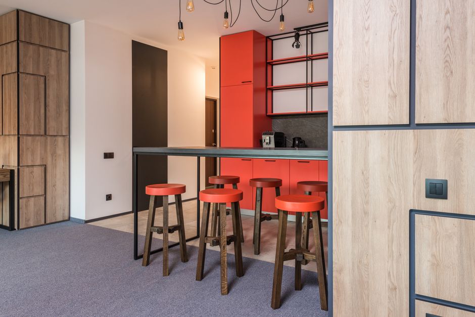 Pantry Zone using renter-friendly details — home · Kitchens