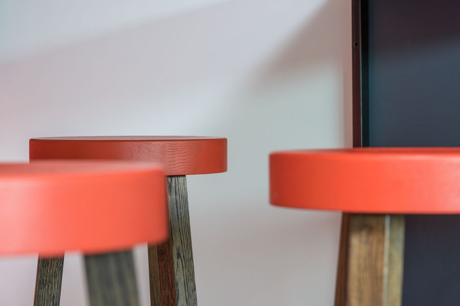 Small Stool with hidden everyday storage — home · Bathrooms
