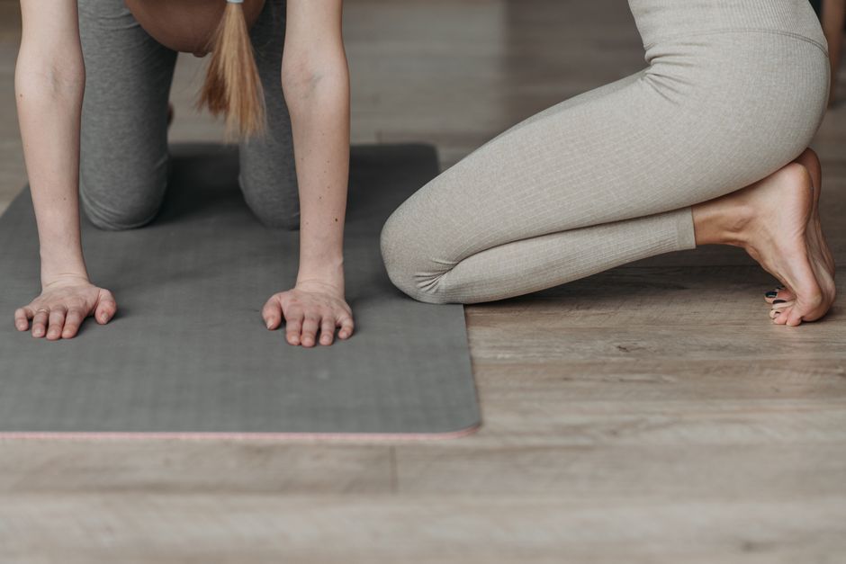 Gentle Stretch with a mindful breathing pattern — wellness · Relaxation
