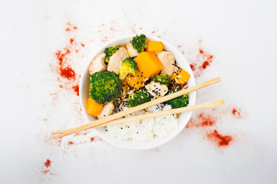 Sesame Ginger Tofu with ginger-sesame glaze — food · Dinner Ideas