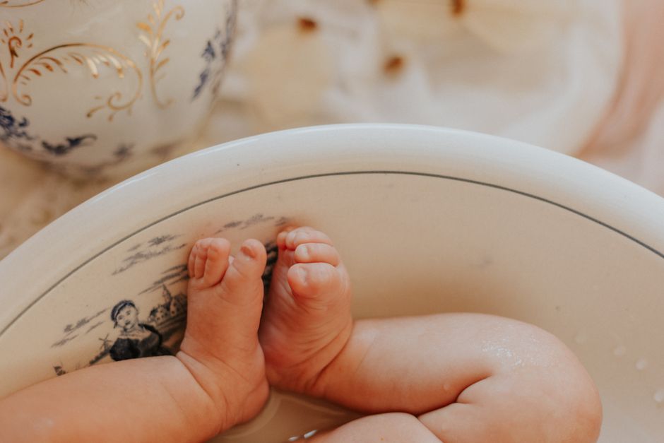 Warm Foot Soak with a gratitude prompt — wellness · Relaxation