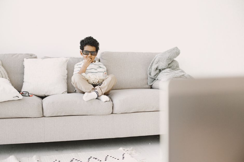 family-friendly movies & tv challenges everyone can join around a living-room setup — entertainment · Movies & TV