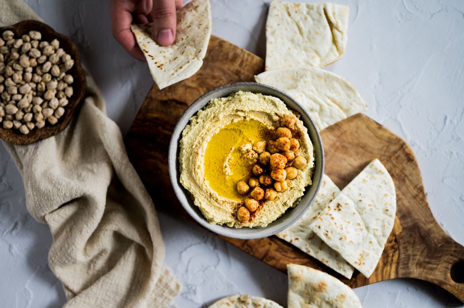 Chickpea Pita for a leftovers remix — food · Lunch Ideas