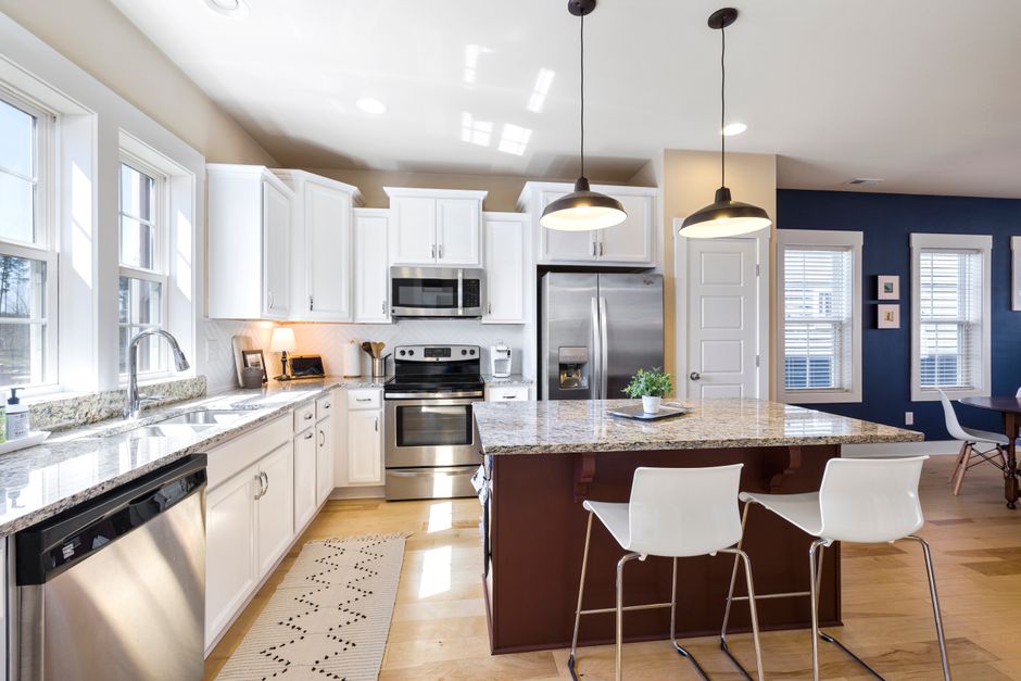 Island Styling with a durable everyday finish — home · Kitchens