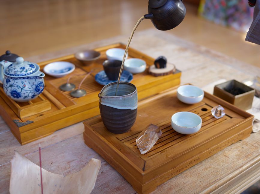 Slow Tea Ritual with a calming scent — wellness · Relaxation