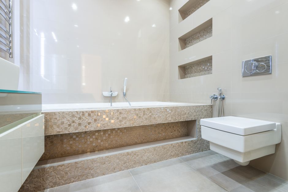 Shower Niche for spa like mornings 2 — home · Bathrooms