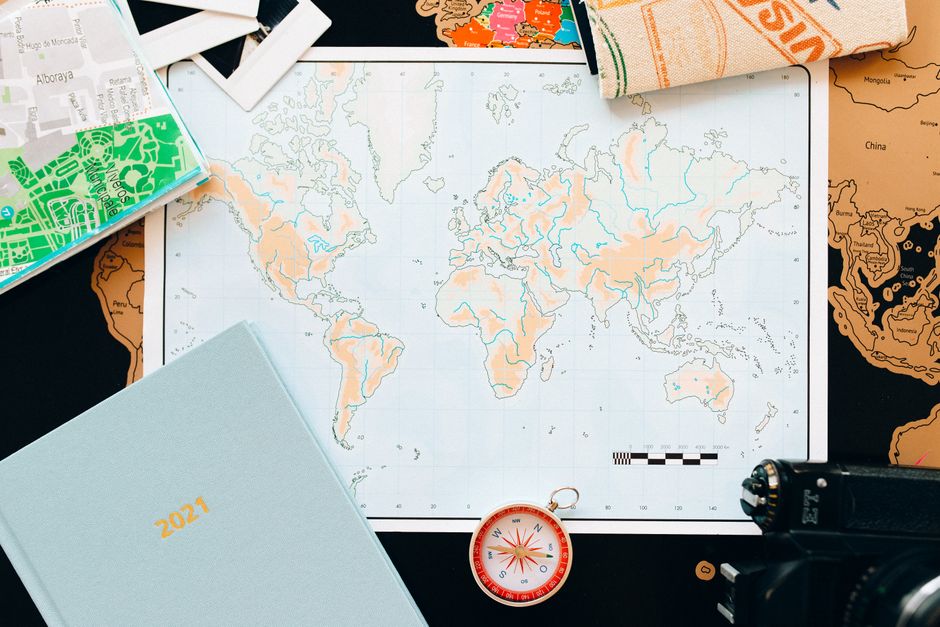 Memory Map with a personalized monogram — diy-creativity · Creative Projects