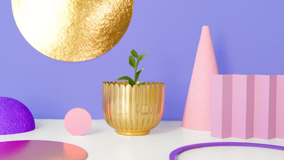 Tin-Can Planter with a hand-painted finish — diy-creativity · Upcycling