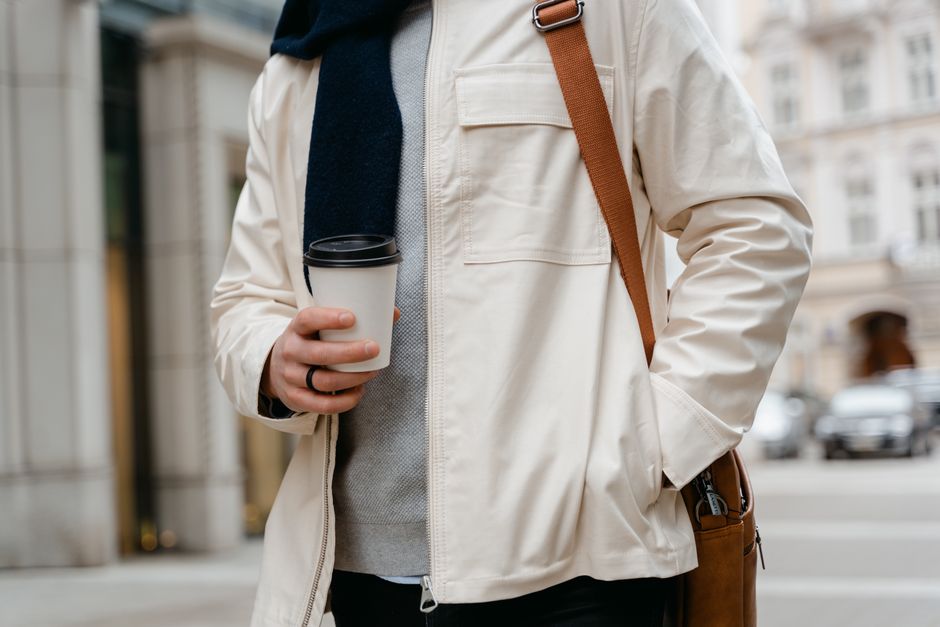 Coffee Walk before a meaningful conversation — lifestyle · Dating
