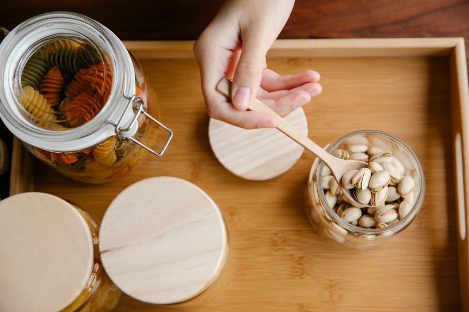 Pesto Pasta Jar for a protein-focused midday meal — food · Lunch Ideas
