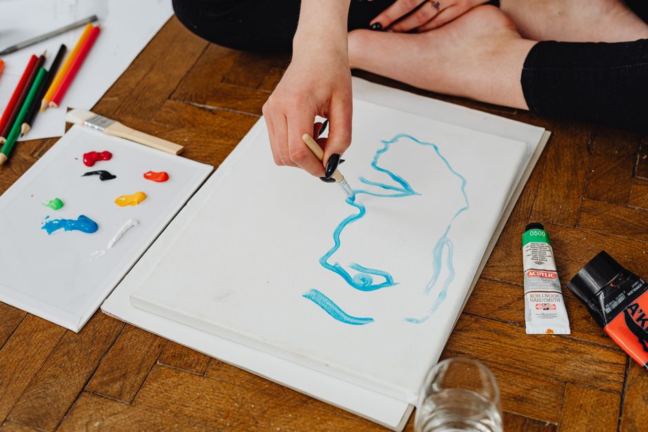 Draw with your non-dominant hand
