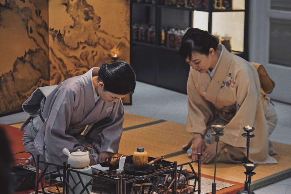 Slow Tea Ritual during a morning transition — wellness · Relaxation