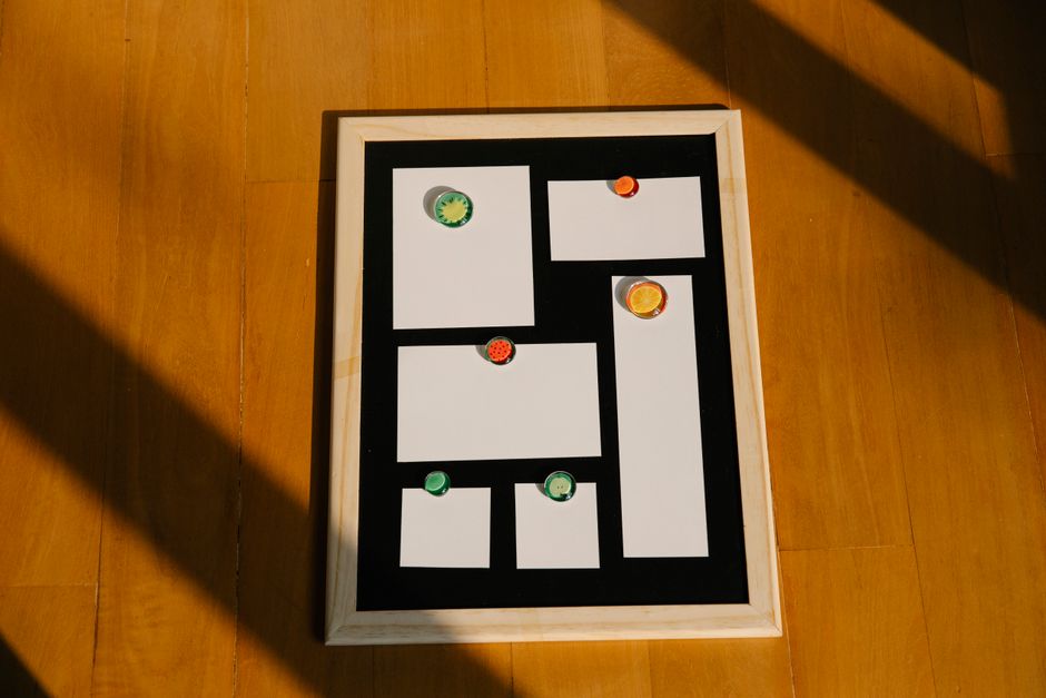 Rolled-Paper Frame using thrifted fabric — diy-creativity · Paper Crafts