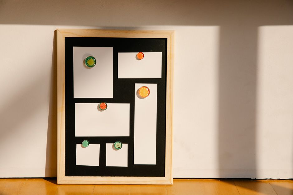 Photo Magnet Set with a watercolor layer — diy-creativity · DIY Gifts