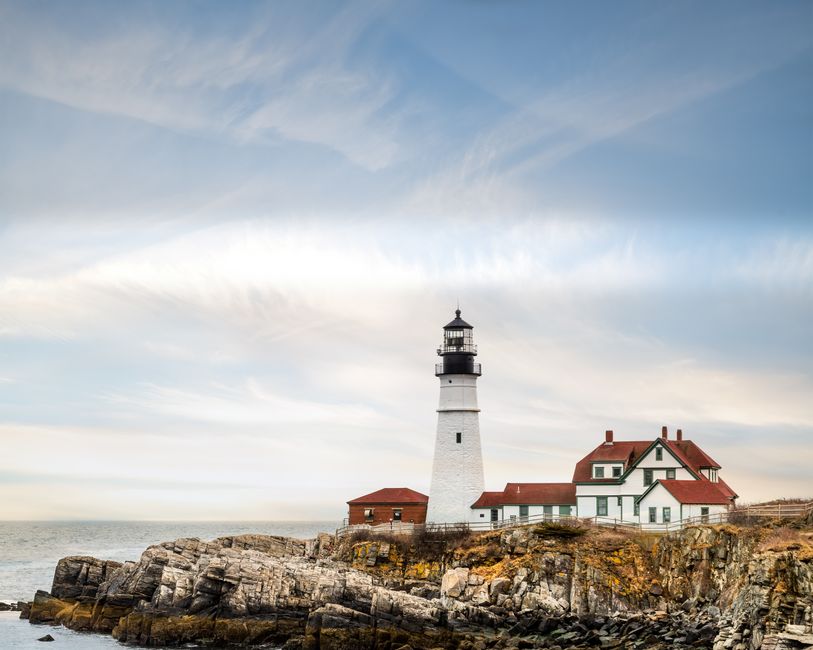 Maine Lighthouse Drive for an off-season visit — travel · USA Travel