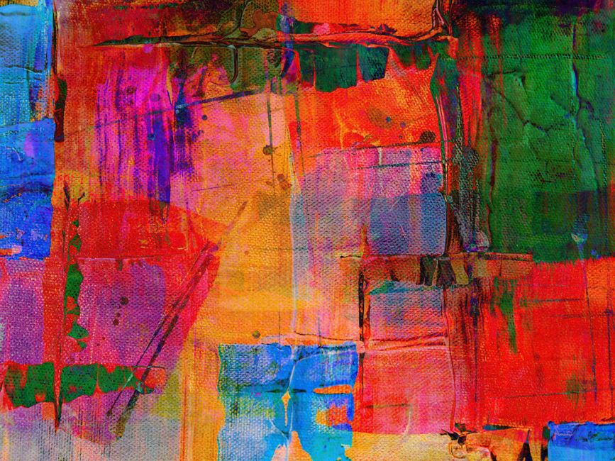 30 Acrylic Abstract Blocks ideas