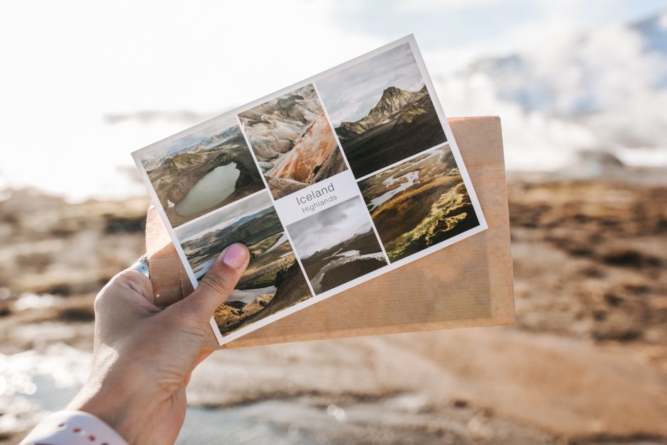28 Collage Postcard ideas