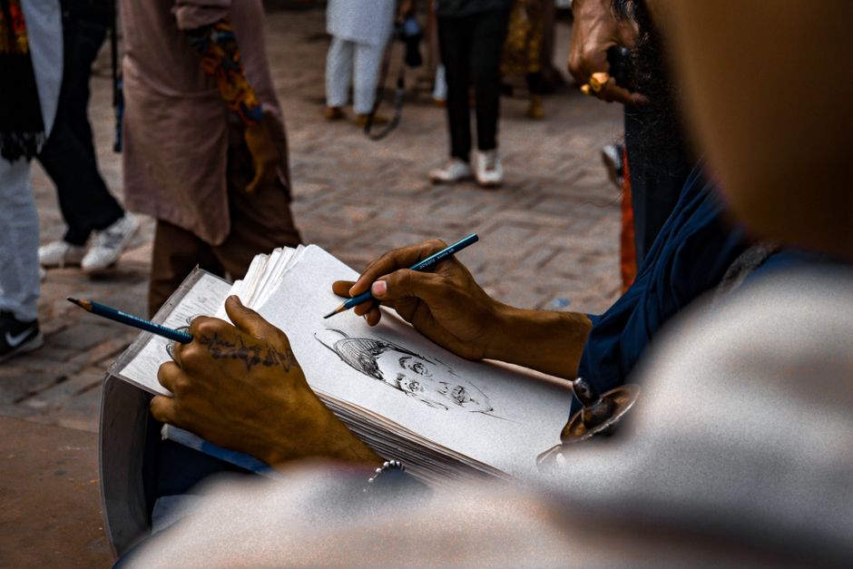 Urban Sketchbook with a friend nearby — lifestyle · Hobbies