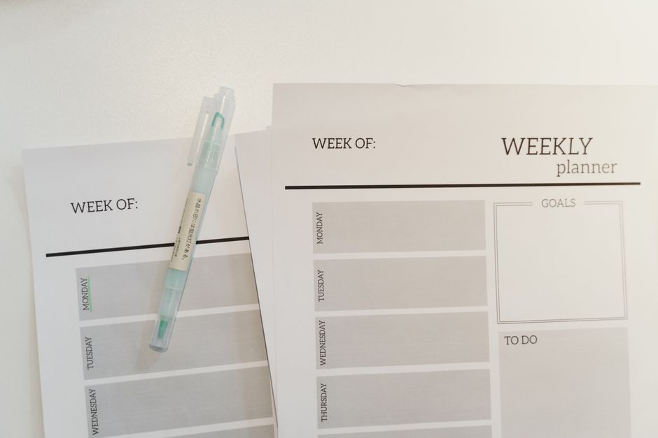 Weekly Reflection using pressed botanicals — diy-creativity · Journaling
