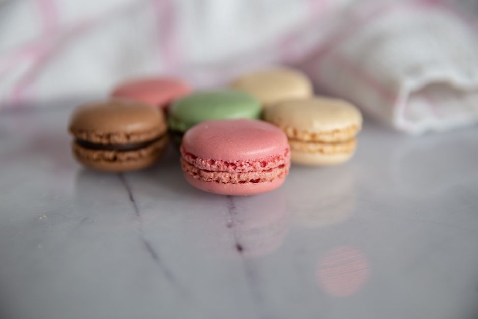 Pastel macarons