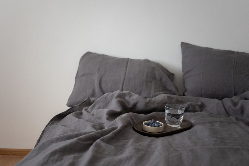 Linen Duvet with a soft linen layer — home · Bedrooms