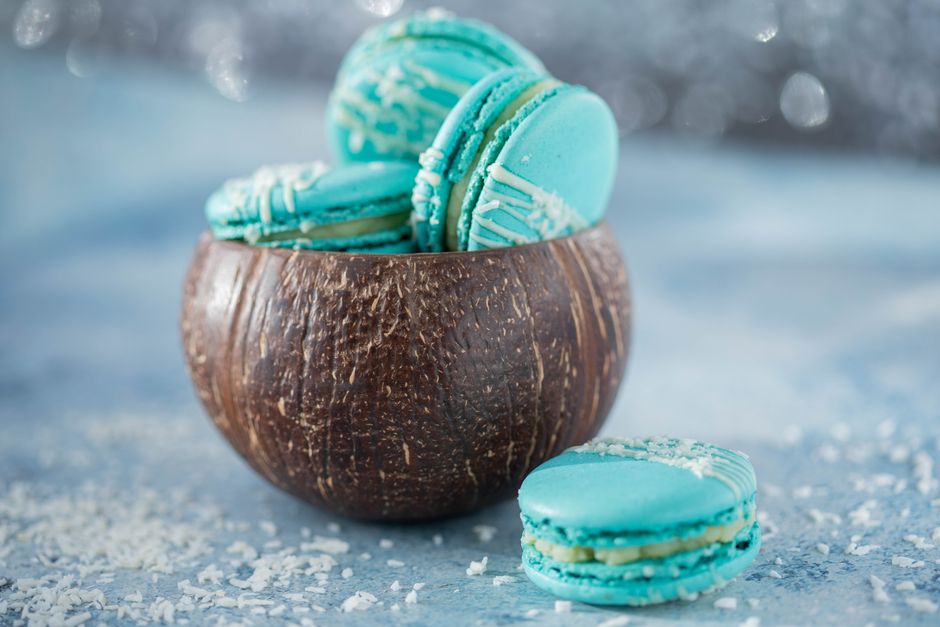 Coconut Macaroons for a holiday cookie tray — food · Desserts