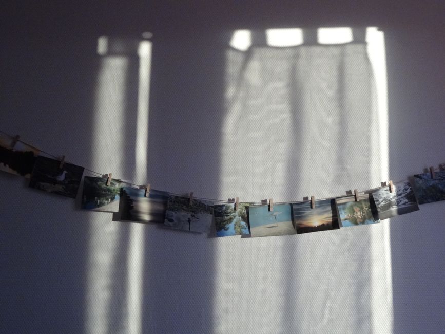 Memory-Photo Wall with a simple color story — celebrations · Birthdays