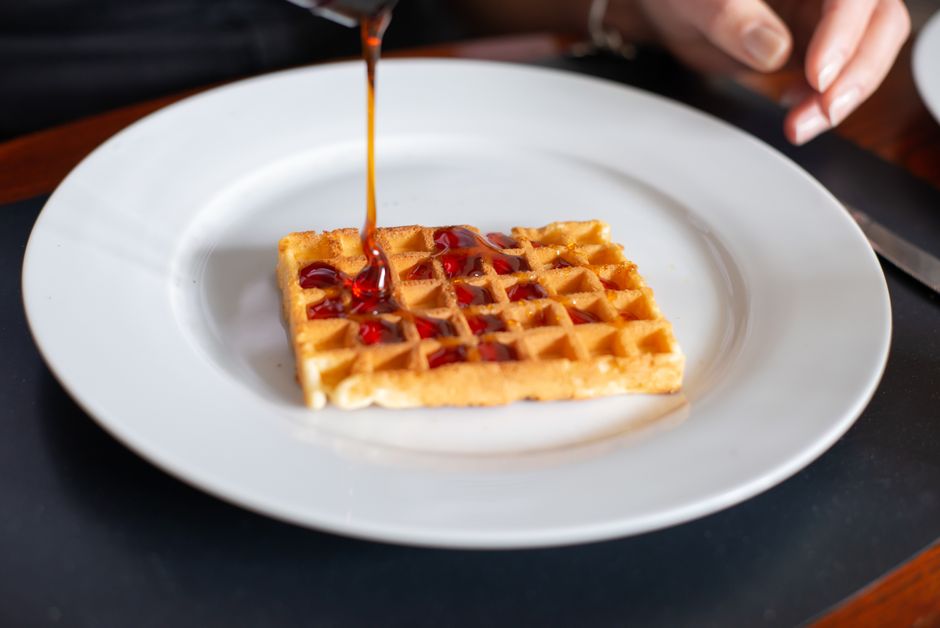 Lemon Ricotta Waffles for guests will reach — food · Breakfast & Brunch