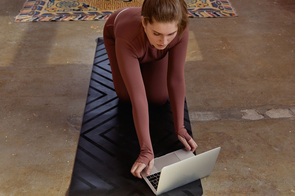 Gentle Stretch during a digital detox — wellness · Relaxation