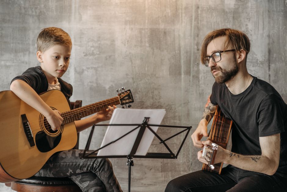 Beginner Guitar around a simple personal ritual — lifestyle · Hobbies