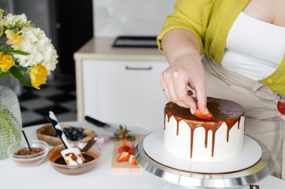 Cake Decorating Station around a seasonal color palette — celebrations · Birthdays