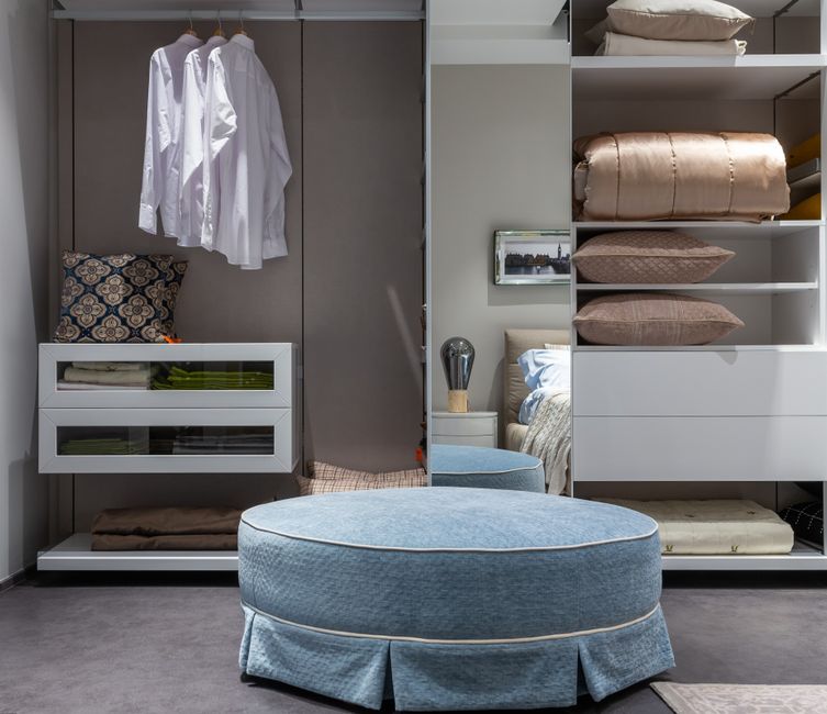 Under-Bed Boxes with a space-saving arrangement — home · Organization