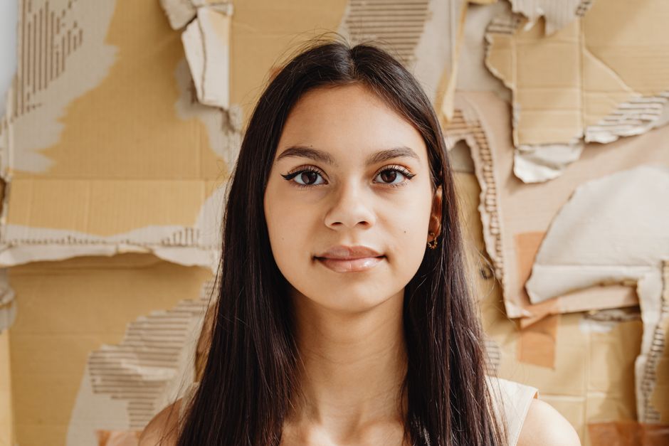 Layered Paper Portrait from recycled paper — diy-creativity · Creative Projects