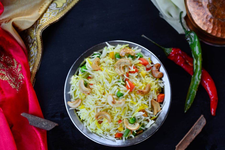 Vegetable Fried Rice for a packed lunch — food · Recipes