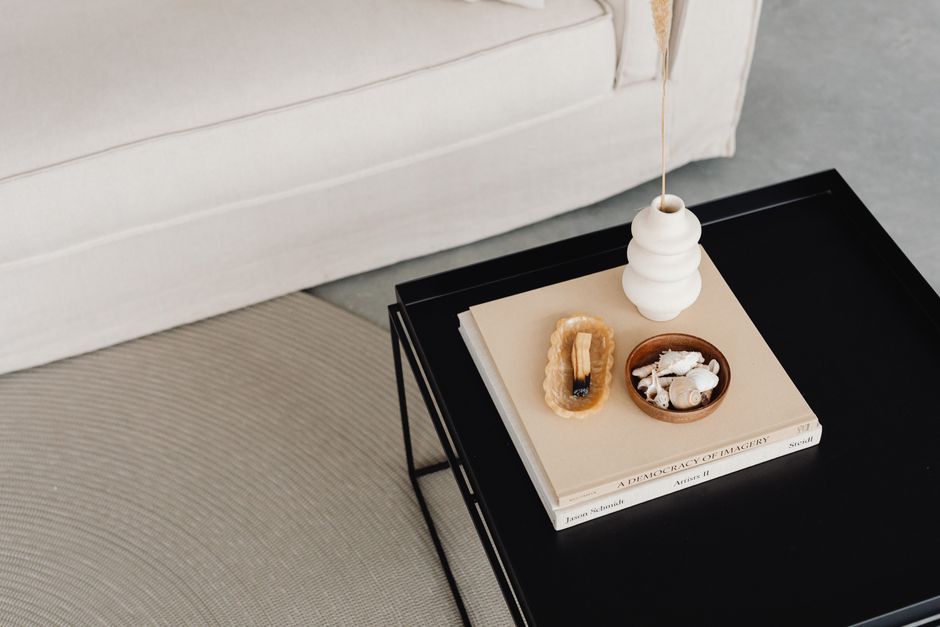 Stone Tray with a quiet hotel-like touch — home · Bathrooms