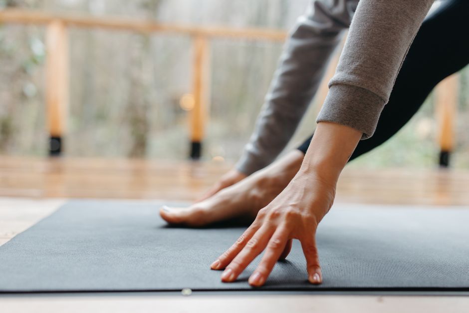 Gentle Stretch with a gratitude prompt — wellness · Relaxation