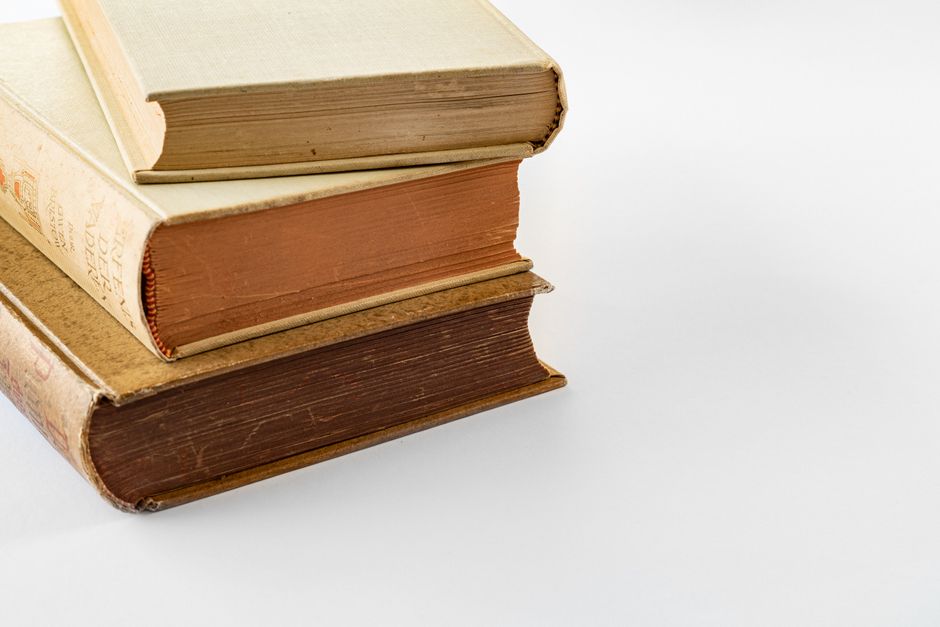 Book Stack with a cozy corner detail — home · Living Rooms