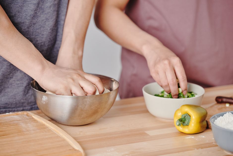 Meal-Prep Hour during a quiet evening — wellness · Healthy Lifestyle