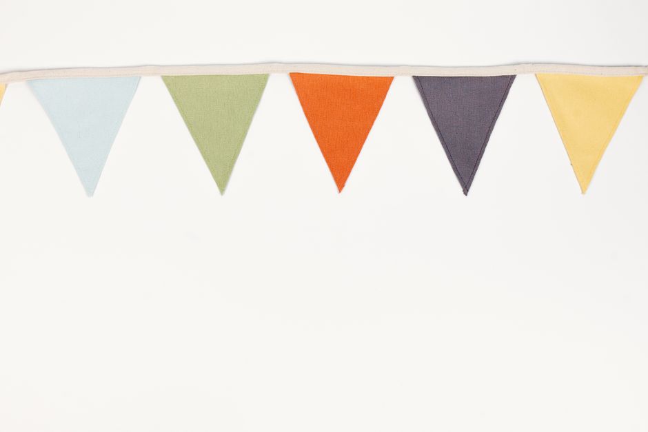 Fabric Banner for wall hanging beginners 2 — diy-creativity · Handmade Decor
