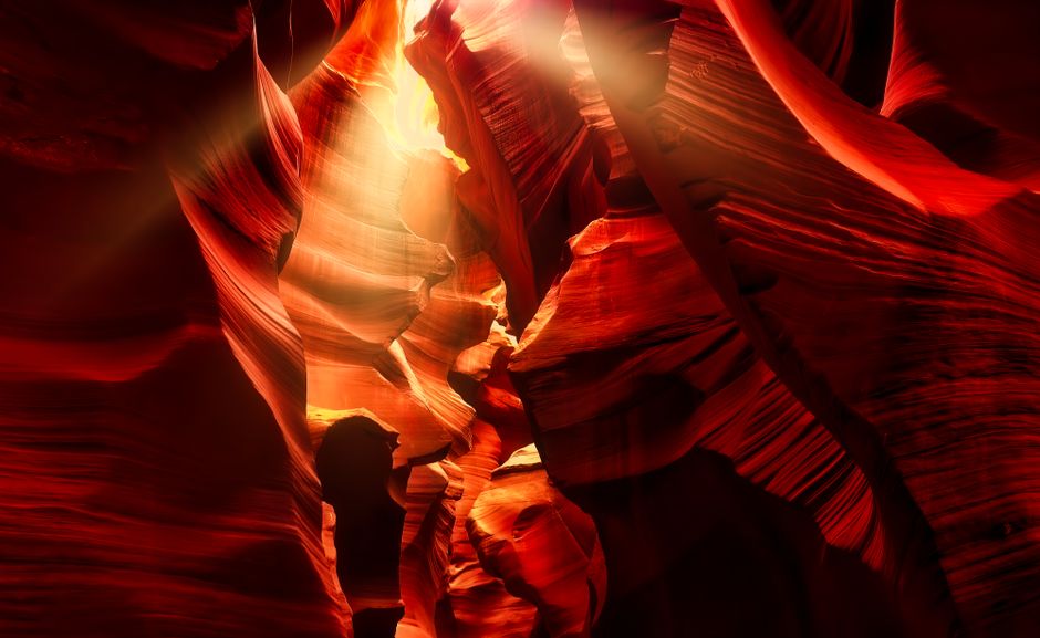 Canyon Sunrise with a flexible return route — travel · National Parks