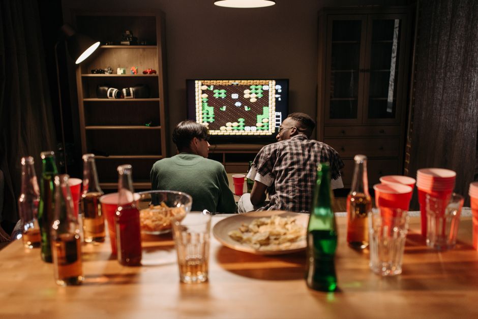 Retro Game Party with a homemade scorecard — entertainment · Party Ideas